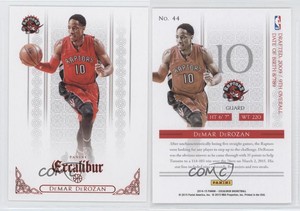 2014-15 Panini Excalibur Red DeMar DeRozan #44