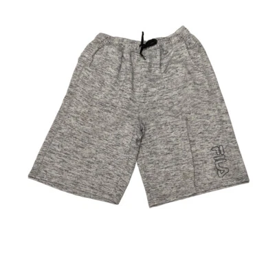 FILA серый выветренный шорты эластичный пояс карманы Athleisure мальчиков размер XL/18 - Изображение 1 из 4