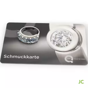 Anello Premium Acquario Rivierering oro bianco 585 + 50 brillanti - Foto 1 di 8