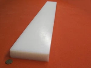 UHMW weißer Balken, 1,50"" dick x 6,00"" Breite x 36"" lang - Bild 1 von 7