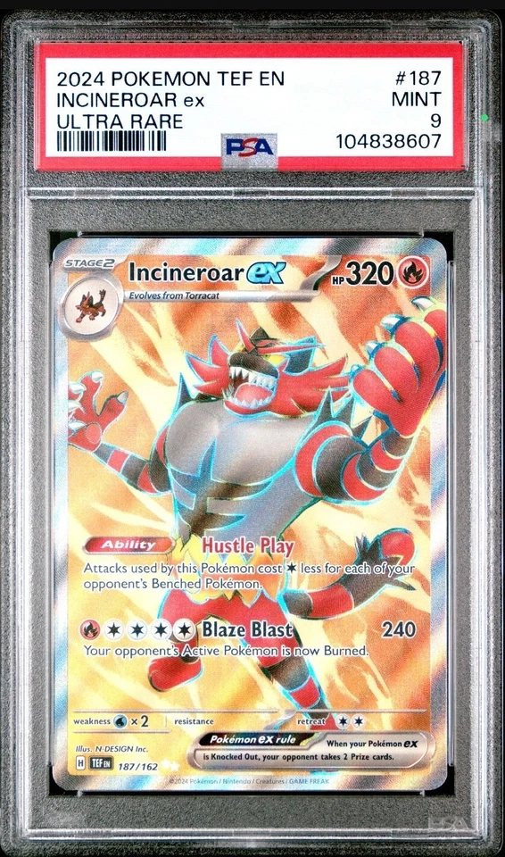 Incineroar ex 187/162 Sv05: Temporal Forces Holo - Image 1 of 3