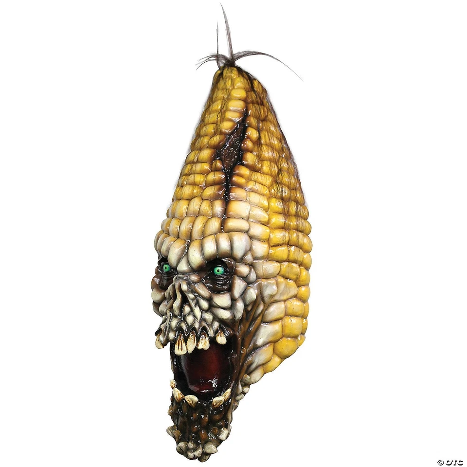 Evil Corn Mask – Creepy Halloween Cosplay Costume Accessory Prop - Image 1 of 1