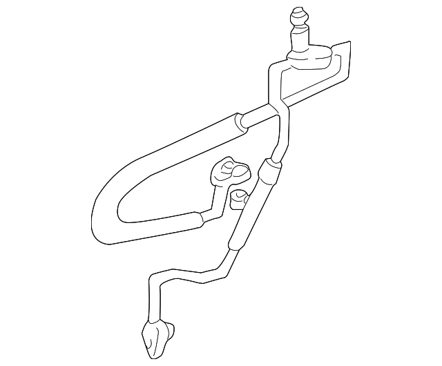 Original Ford Liquid Line 6W4Z-19835-A Foto 1 de 3