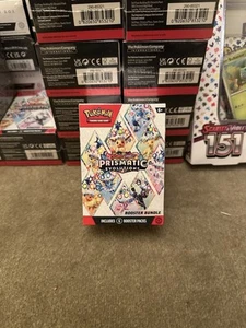 Pokemon TCG Scarlet & Violet Prismatic Evolutions Booster Bundle - Picture 1 of 2