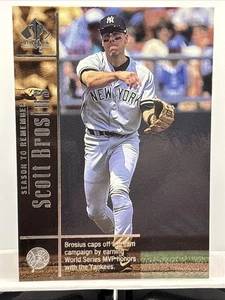 1999 Upper Deck Season To Remember SP Authentic 135 Scott Brosius In479 MINT!!!! - Picture 1 of 2
