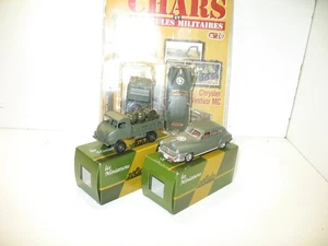 SOLIDO Original Package N.70 + N.71 Military, Marmon Tanker + Chrysler - Picture 1 of 3