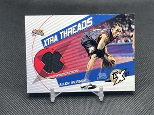 2002-03 Topps Xpectations Xtra Threads Allen Iverson #XT-AI Relic Patch Iconic - Picture 1 of 2
