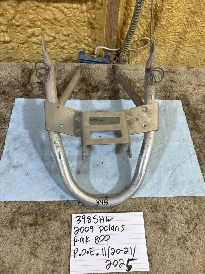 2009 Polaris RMK 800 front bumper grab bar 398 - Image 1 of 4