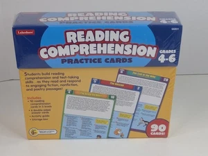 LakeShore Reading Comprehension Practice Cards Grades 4-6 GG931 NEW Homeschool - Picture 1 of 7
