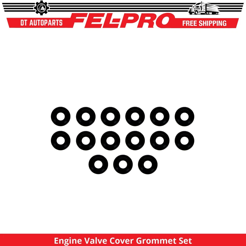 Juego de ojales de cubierta de válvula de motor Fel-Pro 2002 2003 para BMW 330Ci 2001-2006 3,0 L L6 Foto 1 de 1