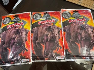 Jurassic World Play Pack Grab & Go Activity Coloring Book Birthday Party NEW - Picture 1 of 8