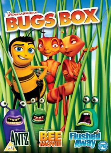 Bee MovieAntzFluwbrshed Away (2008) Steve Hickner 3 discs DVD Region 2 - New - Image 1 of 1