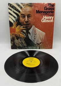 Henry Gibson ~ The Grass Menagerie ~ Epic Vinyl LP - Picture 1 of 16