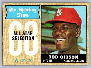 1968 Topps Set Break Bob Gibson #378 - Picture 1 of 2