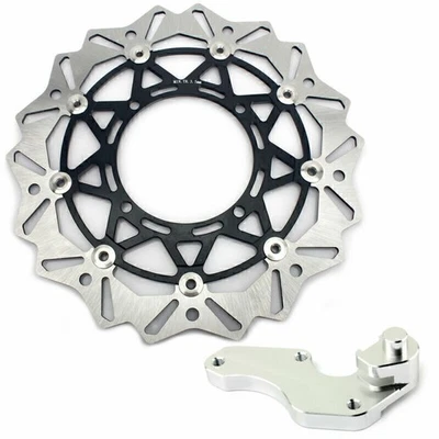 For Suzuki Oversize Brake Disc Rotor & Bracket RMX450Z 10-19 RMZ450 RMZ250 07-18 - Image 1 of 4