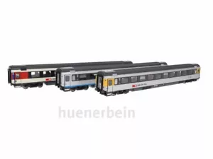 LS Models PI 9706 3xSBB CFF FFS Passenger Wg 1st/2nd Class EC ex Cisalpino Ep6 NEW - Picture 1 of 4