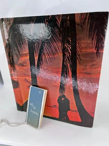 Photo Album Vintage 1970 Self Adhesive Romantic Photographic Cover Palm Trees - Picture 1 of 11