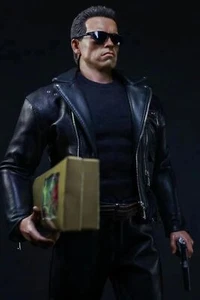 INSTANT TOYS 1/4 Terminator T800 Arnold 18" Male Action Figure Double Head New - Picture 1 of 18