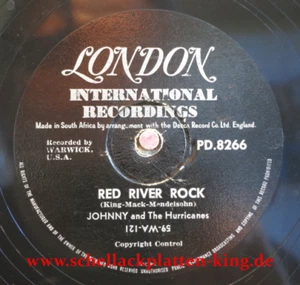 Johnny & The Hurricanes 78 RPM / Red River Rock & Buckeye (KA13_2022) - Imagen 1 de 3