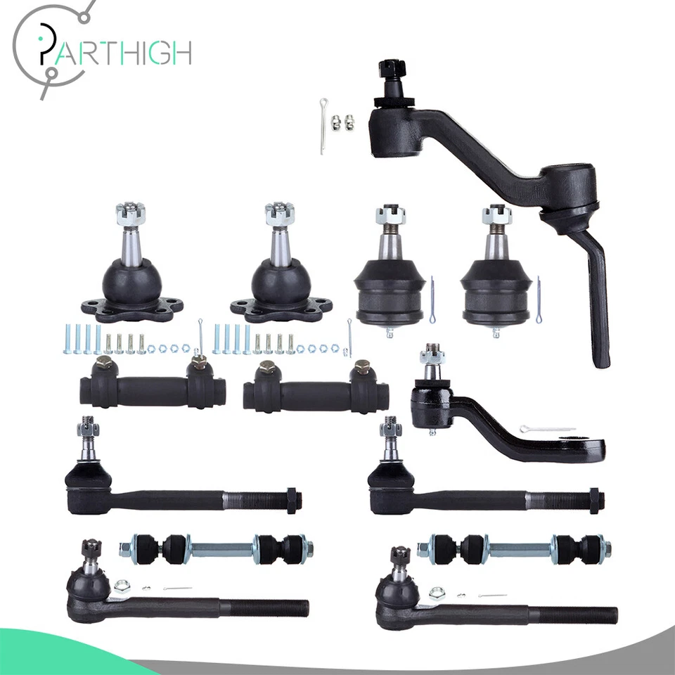 14 передних шарнирных шарниров стабилизатора подвески рычага крепления питмена для Chevrolet C1500 1988-1991 годов выпуска - Изображение 1 из 4