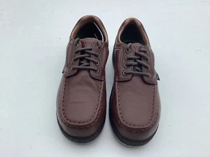 Size 7EEE- Florsheim Compadre Eurocasual Mock Toe Oxford FS2400 Leather Men's - Picture 1 of 6