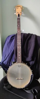 Left handed Rally  5 string open back banjo - Image 1 of 4