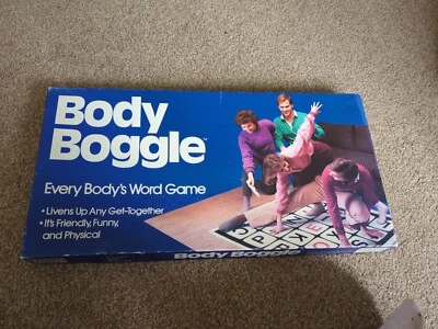Vintage Body Boggle Game By Parker Bros 1984 Fully Complete  - Image 1 of 4