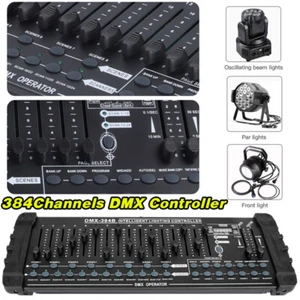Console controller DMX512 384 canali per operatore laser DJ luce palco festa - Foto 1 di 12