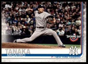 2019 Topps Opening Day #193 Masahiro Tanaka New York Yankees - Picture 1 of 2
