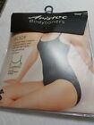Aristoc Black Integral Bust Support All In One Corselette Bra. Size Medium