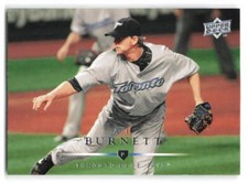 A.J. Burnett 2008 Upper Deck #32 Toronto Blue Jays
