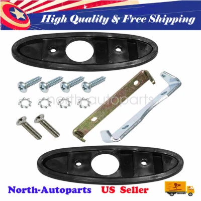 For 1970-1981 Firebird Camaro Nova GTO Outside Bullet Mirror Mounting L&R Set - Imagem 1 de 4