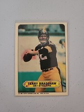 1983 Topps Football Sticker Set Card of Terry Bradshaw #5. HOF C8