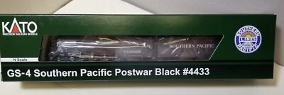 KATO N 126-0308 LS Southern Pacific RR GS-4 POST WAR VERSION 4433 LOKSOUND DCC - Image 1 of 4