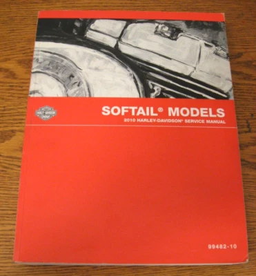 Harley-Davidson Softail Shop 2010 manual de servicio Fatboy Heritage 99482-10 XLN Foto 1 de 4
