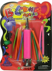 MODELLING BALLOON KIT Animals Party Decoration Magician Clown Entertainer