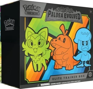 Pokemon TCG Scarlet & Violet Paldea Evolved Elite Trainer Box ETB Factory Sealed - Picture 1 of 5