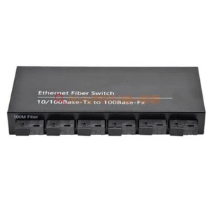 1PCS Ethernet switch Converter 20KM Ethernet Fiber Optical Media Converter New - Picture 1 of 7