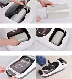 Home ABS Automatic Shoe Cover Dispenser Disposable Machine W/ Shoe Film - Picture 1 of 1
