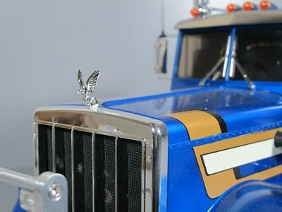 Metal Hood Eagle Grill Ornament Emblem Tamiya 1/14 TOY King Grand Knight Hauler - Image 1 of 4
