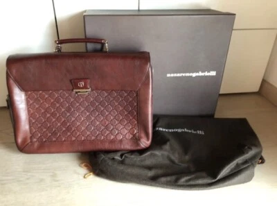 Borsa da lavoro in vera pelle Nazareno Gabrielli - Immagine 1 di 4