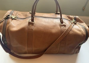 Leder Seesack The Joseph C 23 Zoll x 12 Zoll x 10 Zoll hergestellt in Costa Rica - Bild 1 von 9