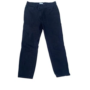 Good American Jeans Femme 15/32 Bonne Taille Classique Droit Noir Stretch Denim - Photo 1/7
