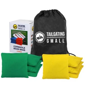 Cornhole Bags Set of 8 Regulation Professional Corn Hole Bean Bags Weather Re... - Picture 1 of 7