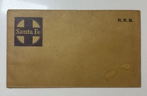 ENVELOPE: 1950s SANTA FE Railroad - Picture 1 of 2
