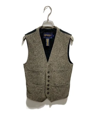 Rugby Ralph Lauren tweed gilet cinza - Imagem 1 de 3