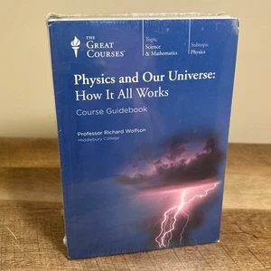 The Great Courses Physics and Our Universe: How it all Works Complete SEALED NEW - Imagen 1 de 9