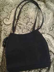 VINTAGE style Evening/ shoulder bag 8 x 3 x 8 inches 13 strap drop Black - Picture 1 of 3
