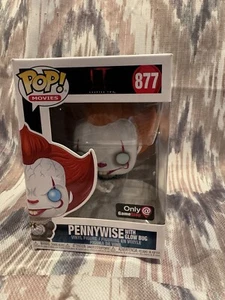 Funko Pop! Vinilo: It - Pennywise con Glow Bug - GameStop (Exclusivo) #877 - Imagen 1 de 6