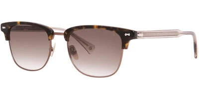 Gafas de sol John Varvatos Havana clásicas línea ceja para hombre - SJV556520HAV - Japón Foto 1 de 3
